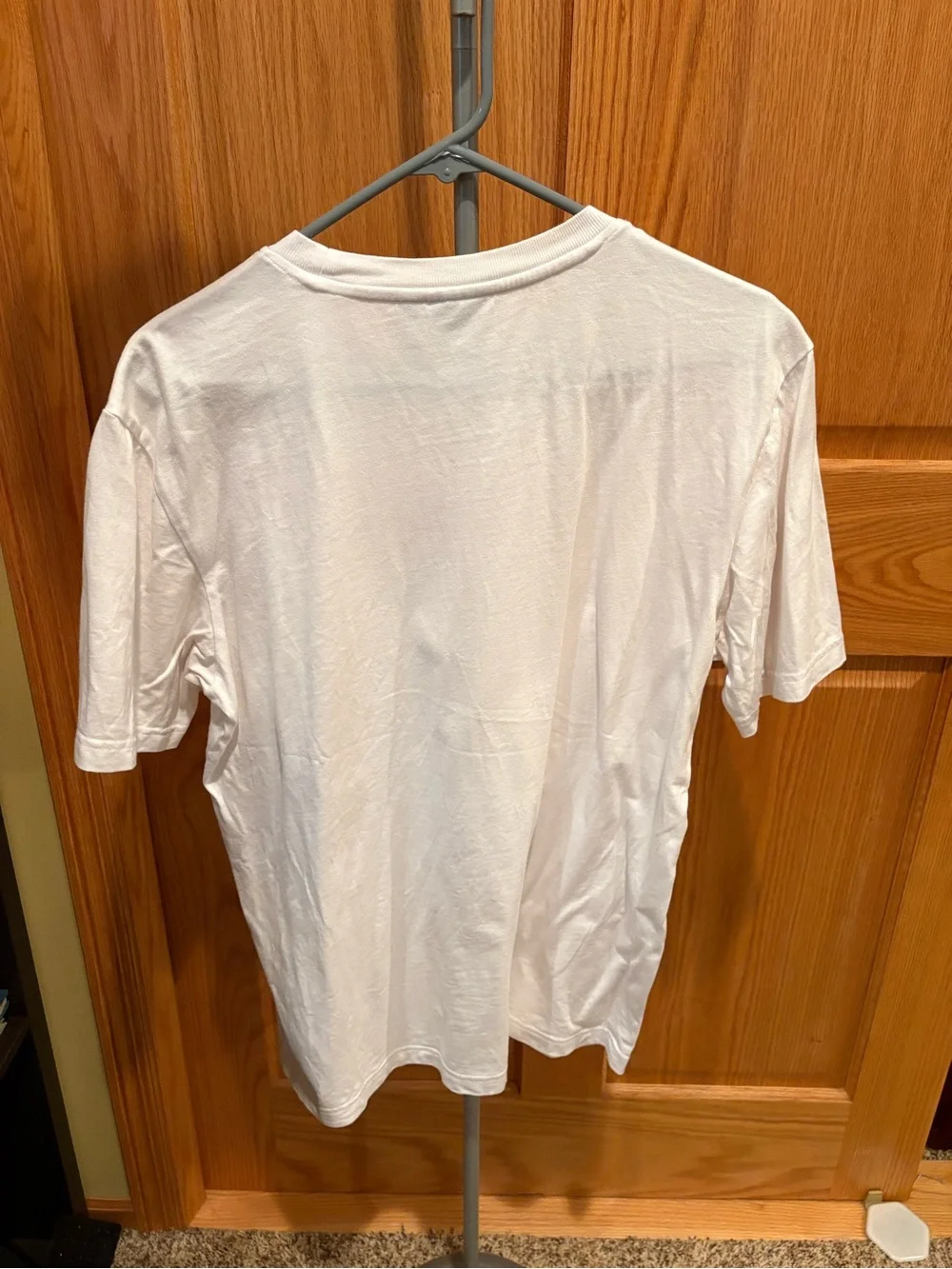 adidas Adventure White T‑Shirt with Blue Sun Graphic